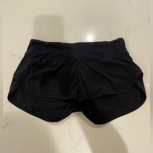 2 pairs of size 6 Lululemon shorts. Good condition